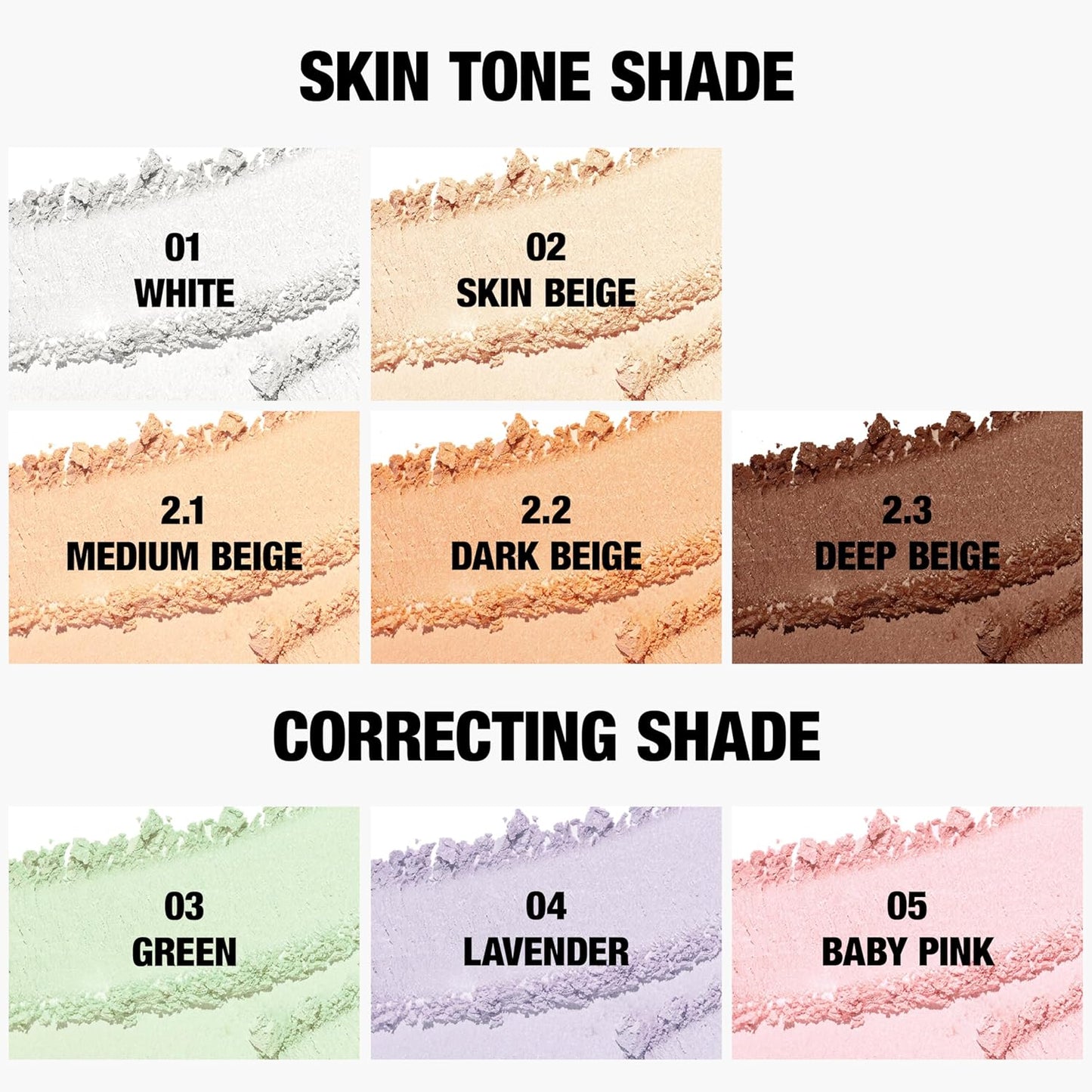 TFIT Translucent Set Finishing Powder - Sebum Control Face Loose Powder, Matte & Silky Finish, Lightweight, Long-lasting, Korean Makeup Setting Powder, 0.24 Oz. (03 Green, 0.24 Oz.)