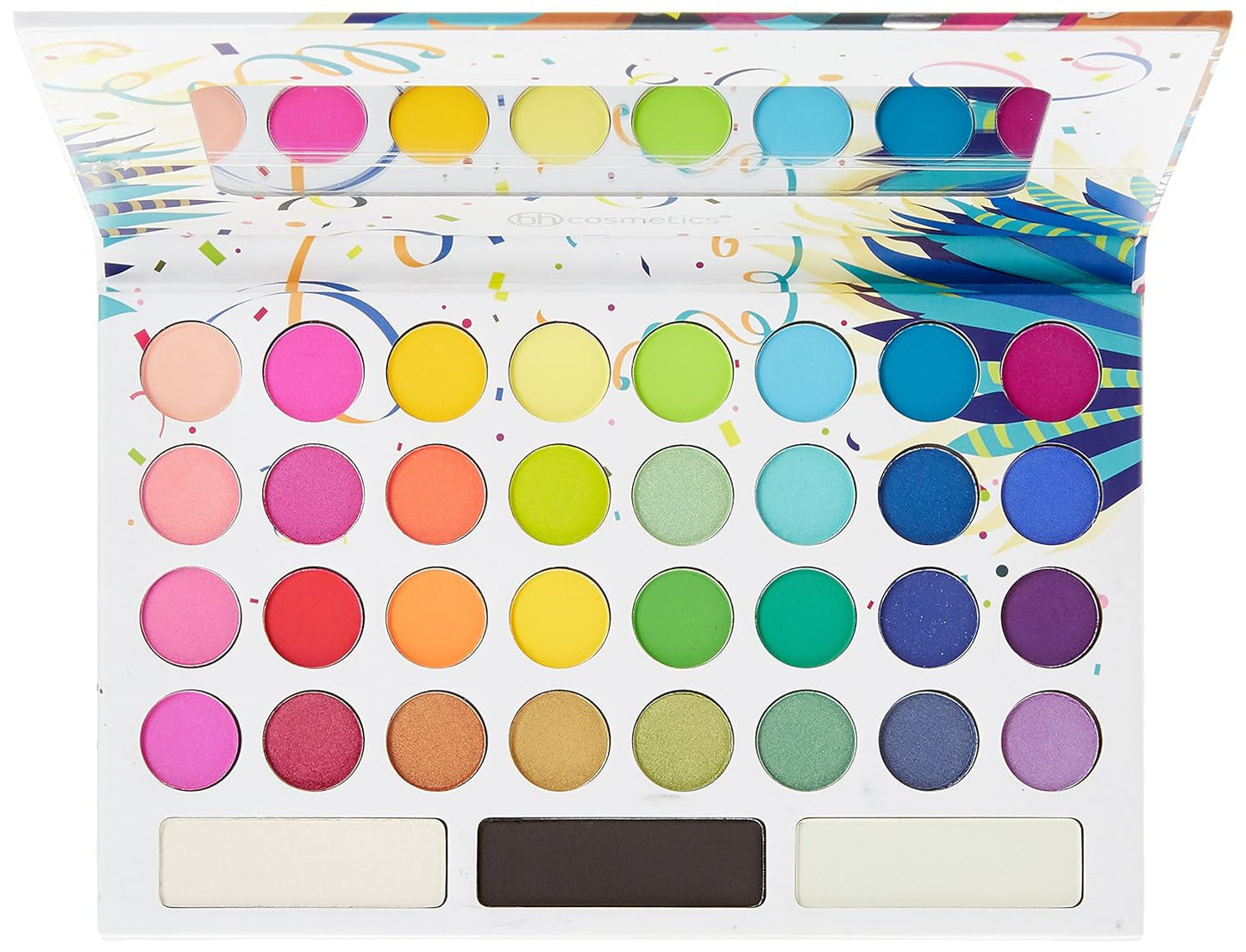 bh Cosmetics, 35 Color Eyeshadow Palette, Take Me Back To Brazil, Pressed Pigment, 8.3 oz