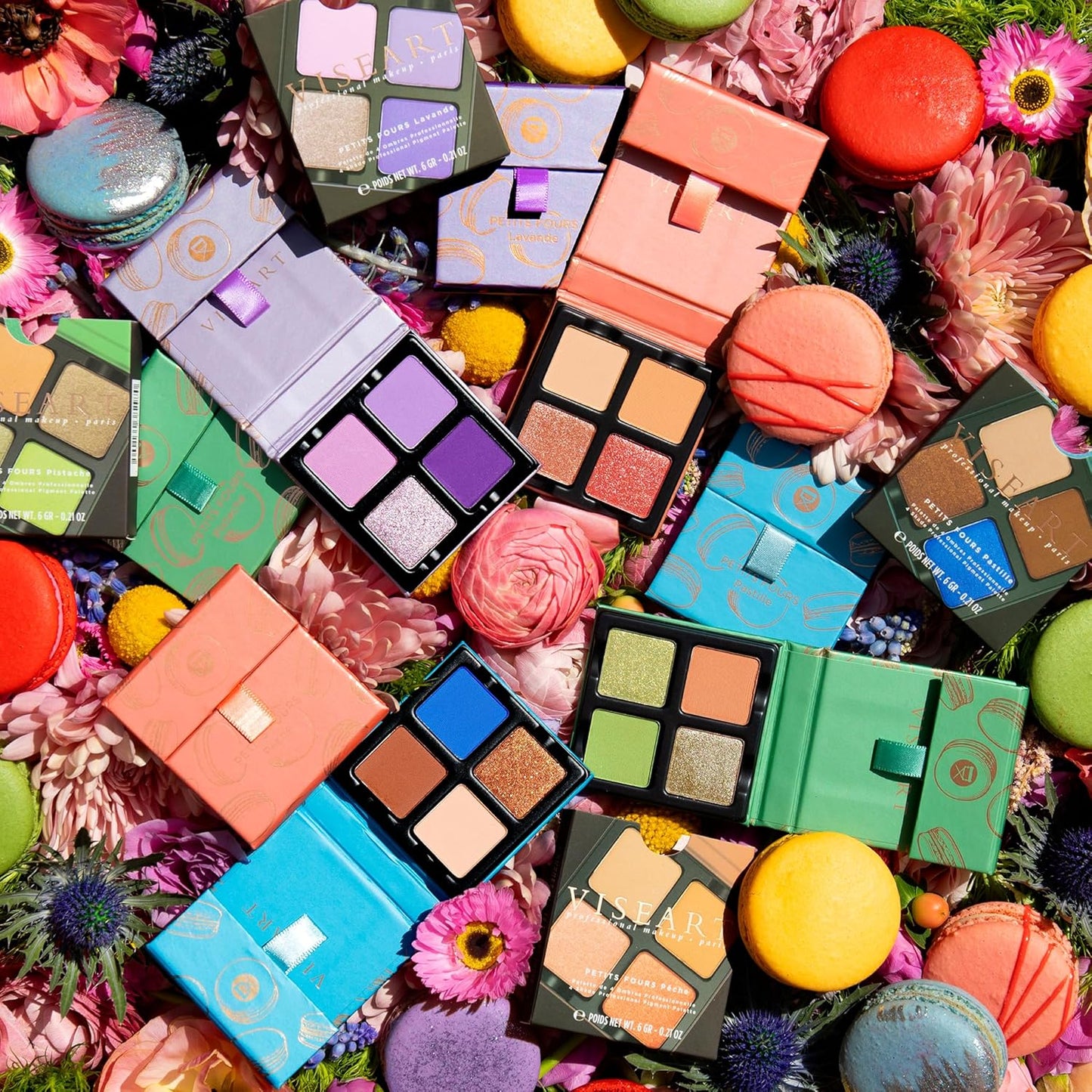 Viseart Paris Petits Fours Pro Luxe Eyeshadow Palette (Pastille)