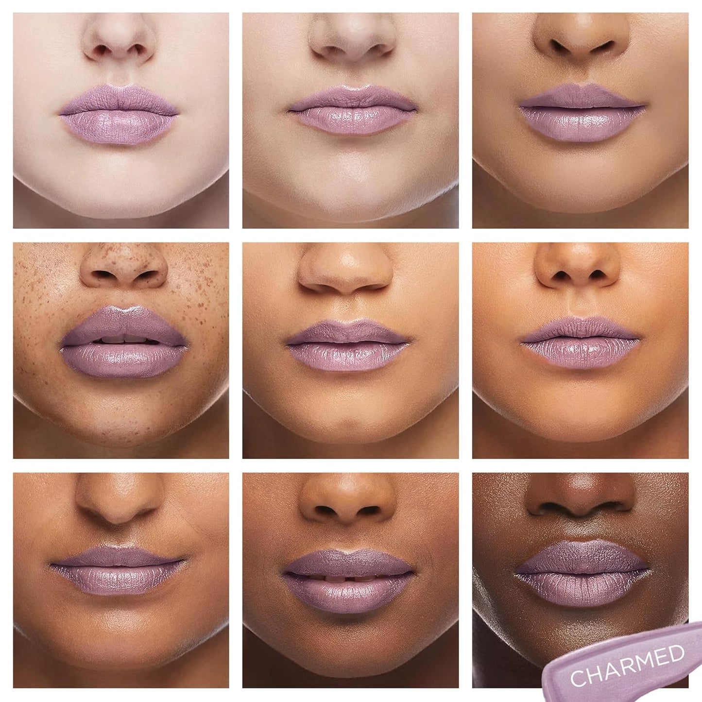 Pure Cosmetics Pure Illumination Lip Gloss - LED-lit Applicator w/Side Mirror - Non-Sticky, Moisturizing & Hydrating Lip Glosses - Soothes & Heals Dried Chapped Lips (Charmed)