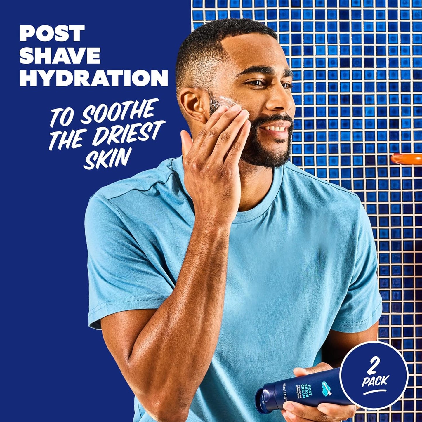 Dollar Shave Club | Post Shave Cream 3.4 ounce (2 Pack) | Hydrating Post Shave Lotion