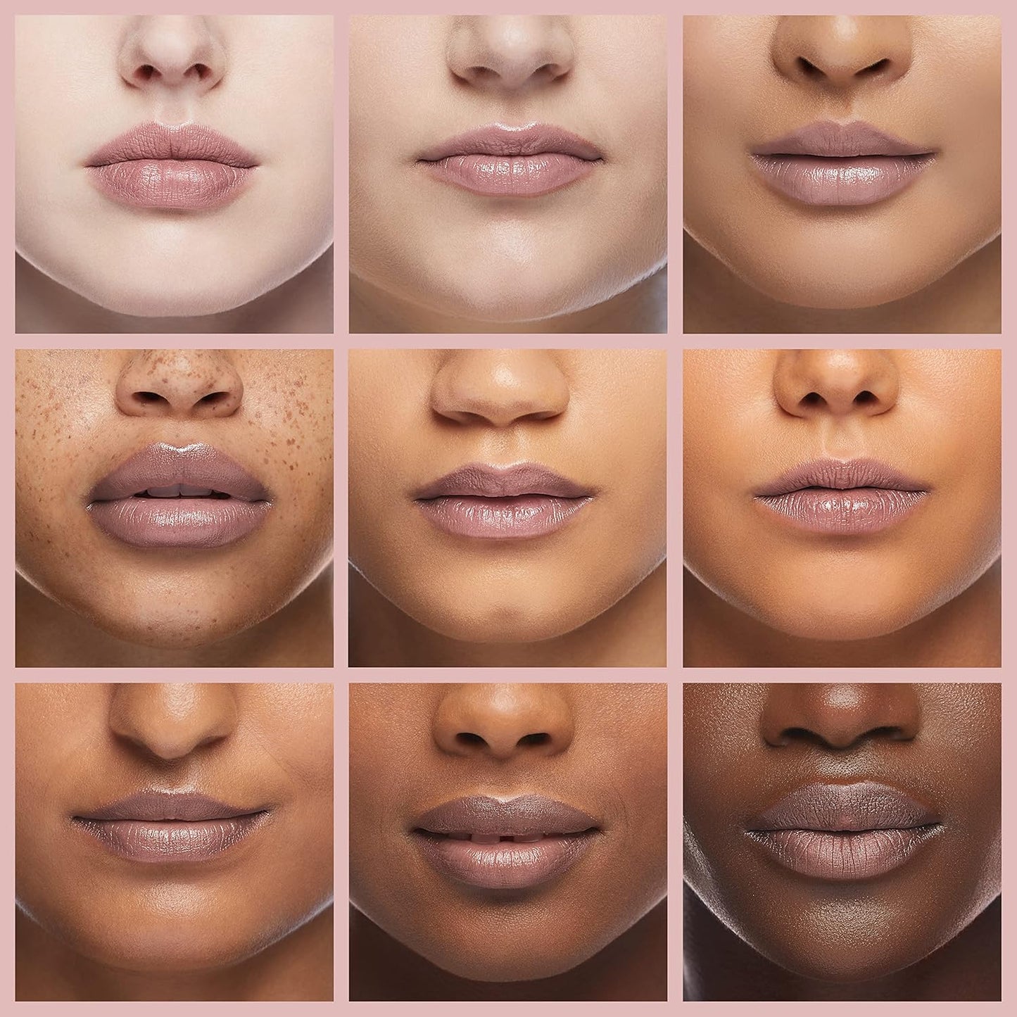 Pure Cosmetics Pure Illumination Lip Gloss - LED-lit Applicator w/Side Mirror - Non-Sticky, Moisturizing & Hydrating Lip Glosses - Soothes & Heals Dried Chapped Lips (Cosmic Latte)