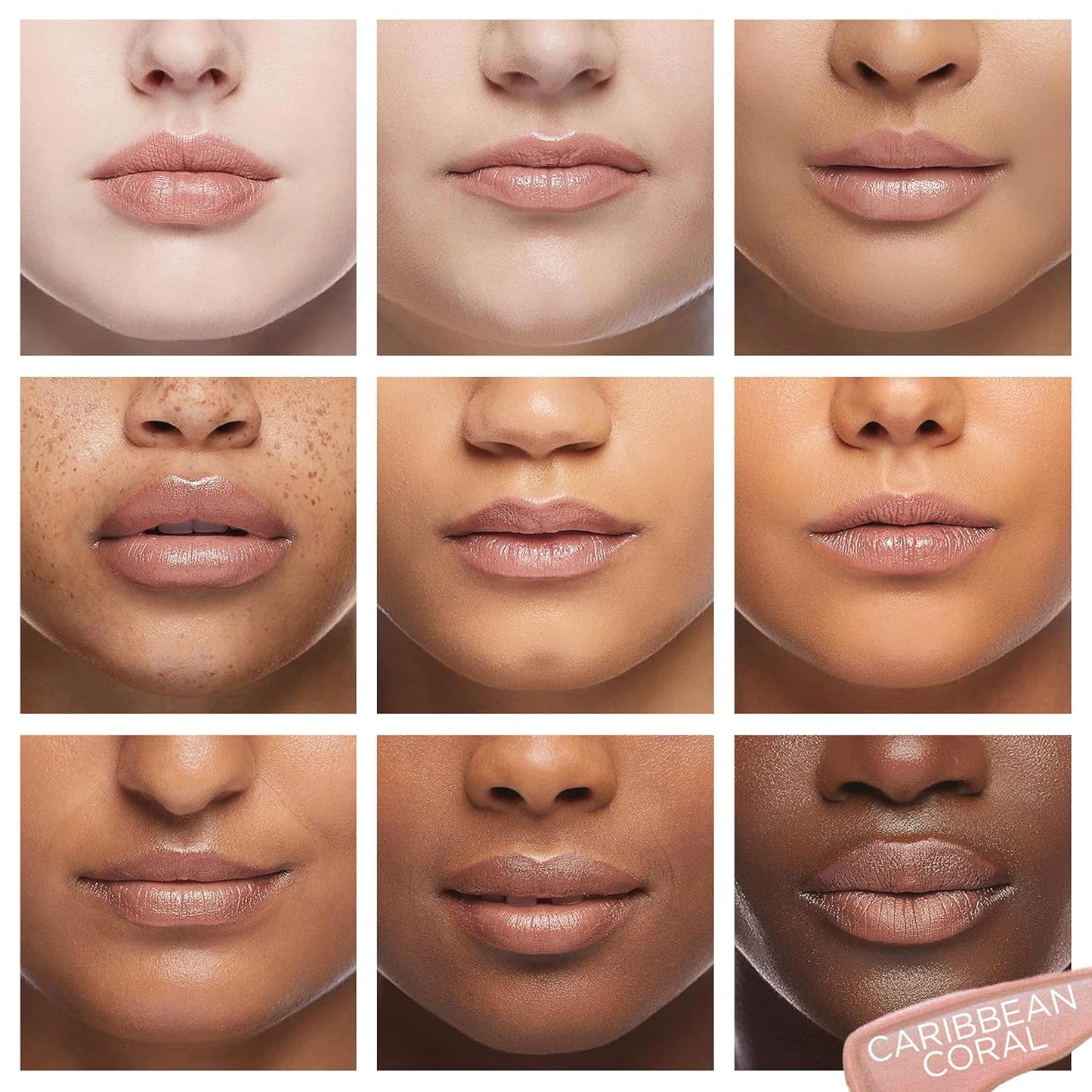 Pure Cosmetics Pure Illumination Lip Gloss - LED-lit Applicator w/Side Mirror - Non-Sticky, Moisturizing & Hydrating Lip Glosses - Soothes & Heals Dried Chapped Lips (Caribbean Coral)