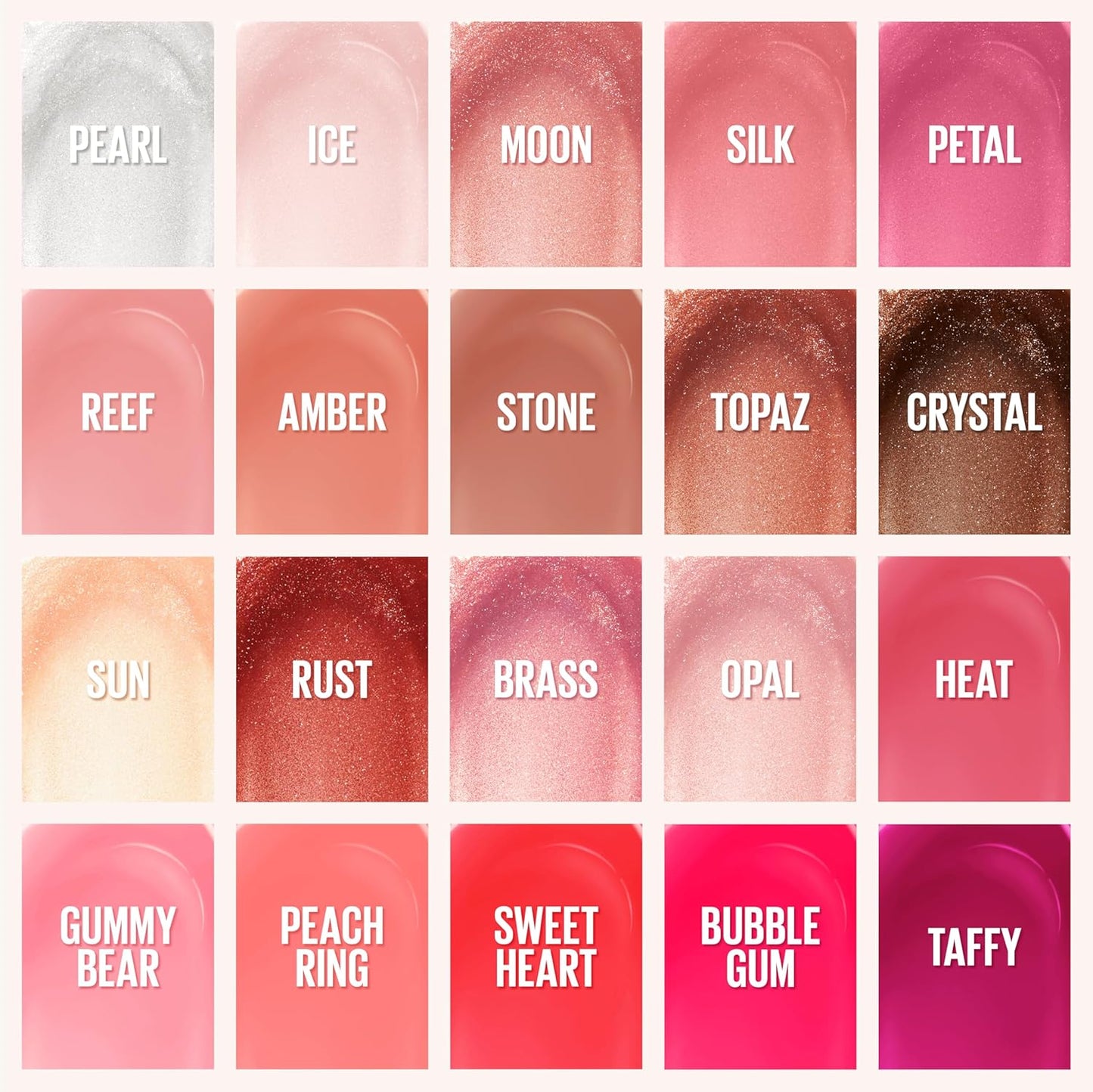 Maybelline New York Lifter Gloss Hydrating Lip Gloss with Hyaluronic Acid, Gummy Bear, Sheer Light Pink, 1 Count