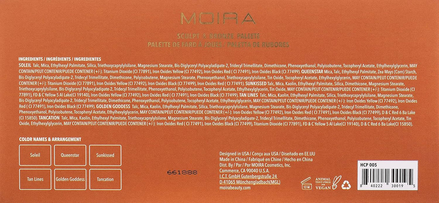 Sculpt & Bronze Palette